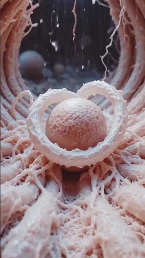 Hyper-MacroOrganicChannelDeepDive|UltraRealBioTexture#MacroBiology #OrganicAnatomy #BioRealism.