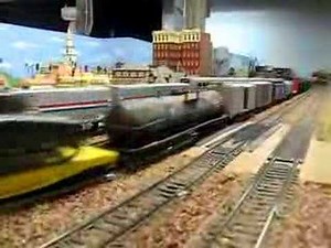 BN freight at Daneville/Train meet #12