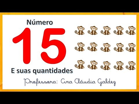 Número 15 e suas quantidades