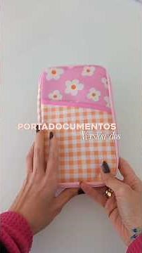 Tutorial Portadocumentos viajero✈️ VERSION 2 #costuracreativa #diy #moda #emprendedoras