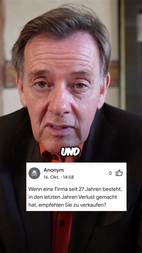 Firma verkaufen: 27 Jahre am Markt, trotz Verlust? #shorts