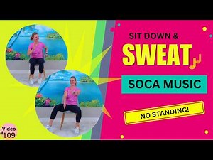 15 MIN SOCA CARDIO | The Chair Workout That Will Make You FORGET You're Exercising 🎶