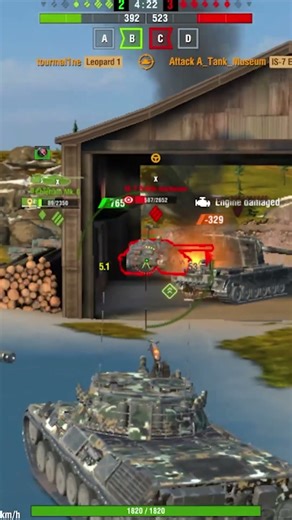 World Of Tank Blitz | Leopard 1 Gameplay | #wotb #wotblitz #worldoftanksblitz