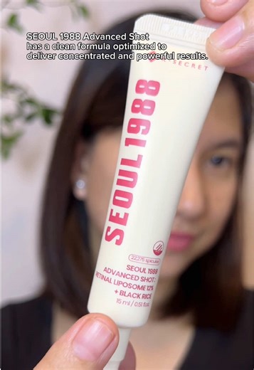 𝐒𝐤𝐢𝐧𝐜𝐚𝐫𝐞 𝐃𝐢𝐚𝐫𝐢𝐞𝐬 | 𝐅𝐢𝐫𝐬𝐭 𝐈𝐦𝐩𝐫𝐞𝐬𝐬𝐢𝐨𝐧 No.40 The difference is in the color 💛 The bright yellow color shows that the Retinal is pure and fresh. → The more yellow, the more potent. SEOUL 1988 Advanced Shot has a clean formula optimized to deliver concentrated and powerful results. Gentle but yet effective! SEOUL 1988 Advanced Shot contains encapsulated Retinal to minimize irritation and deliver the benefits of retinal safely to deeper skin layers. @KSECRET GLOBAL #ksec