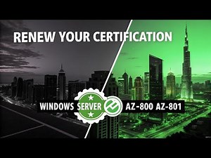 AZ-800 & AZ-801 Certification Renewal | Exam Questions and Answers (Windows Server Hybrid)