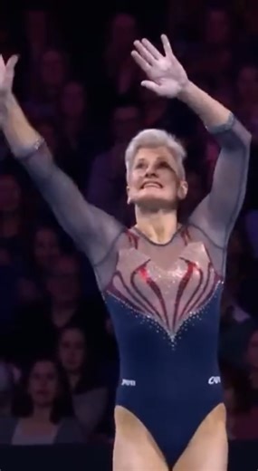 75-Year-Old Grandma STUNS Gymnastics Crowd! 🤸‍♀️
