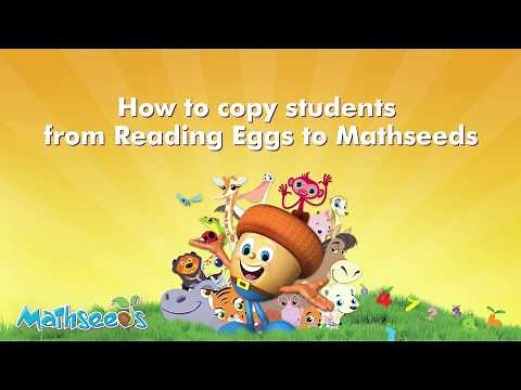 How to Copy Students from Reading Eggs to Mathseeds