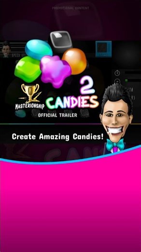 👉 New Candy Creation Game Trailer 🍬✨ | Sweet Mobile Gameplay #Shorts