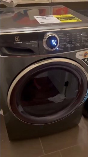 Brand New Electrolux 5.2 cu ft. Model ELFW7637AT from Costco #washmachine #homeappliance