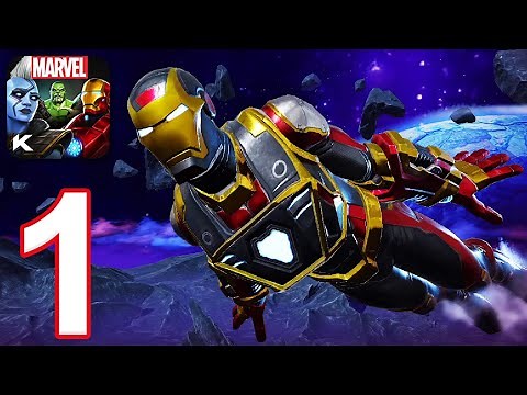 MARVEL Realm of Champions - Gameplay Walkthrough Part 1 - Tutorial (iOS, Android)