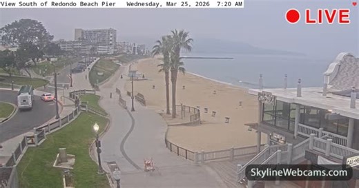 【LIVE】 Cámara web en directo Redondo Beach - California | SkylineWebcams