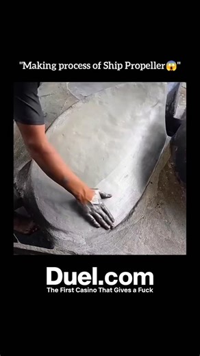 explain everything_- 09 on Instagram: "Making a ship propeller is a precise blend of metallurgy, engineering, and craftsmanship. It begins with melting heavy bronze alloys and pouring them into massive molds shaped to perfection . . Once cooled, the propeller is trimmed, polished, and CNC-machined to achieve flawless balance—crucial for smooth, vibration-free operation at sea. These blades generate the thrust needed to push thousands of tons across oceans, proving that real marine power starts l