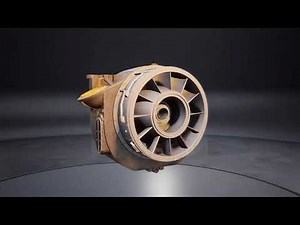 T700-701 D 3D Turboshaft Engine Interactive Training Project