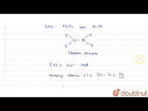 Write the resonance structures for N_2O_4 which has an N-N bond as suggested by experiments. | ...