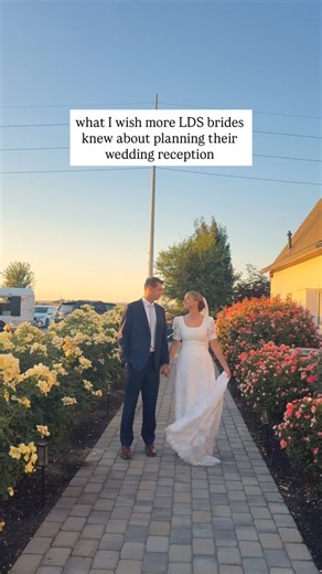 sarah || utah wedding videographer on Instagram: "I go to a lot of LDS wedding receptions and there are things I particularly love when LDS brides do, but many forget or don’t know these things! ✨ you rarely need to have a reception that’s longer than 2 hours. If you are going to have it be longer, have events/activities so people don’t leave before your send off! ✨ play a song while you cut the cake! It makes it more exciting and less awkward. ✨ your cake cutting, bouquet toss, and first dances