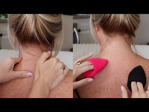 ASMR with mom 💗 (hair brushing, back scratch, massage)