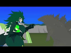 Gojira becomes a woman! // Kaiju girls sticknodes // #foryou #animation #sticknodes #godzilla #fyp