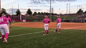15K views · 673 reactions | ‪We’re all decked out for Power of Pink at Alabama Softball! 漏‬ | University of Alabama Athletics | Facebook