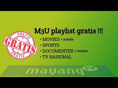 FREE IPTV M3U PLAYLIST | M3U PLAYLIST GRATIS