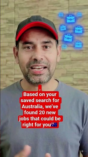 Based on your saved search for Australia, 🇦🇺 we’ve found 20 new jobs that could be right for you