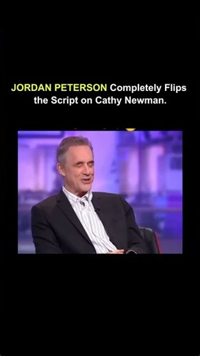"JORDAN PETERSON vs. CATHY NEWMAN — A Masterclass in Intellectual Debate." #Shorts