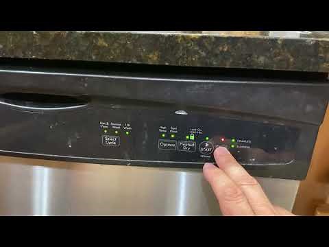 Kenmore Dishwasher - How to hard reset the dishwasher.