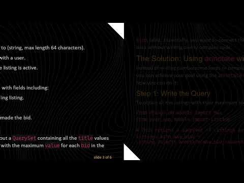 How to Efficiently Create a Django Query Spanning Two Tables