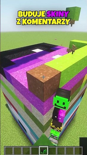 I build skins from Minecraft comments!