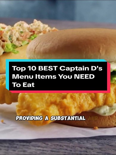 Top 10 BEST Captain D's Menu Items You NEED To Eat #food #fastfood #foods