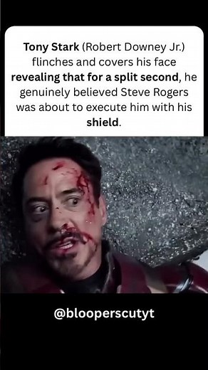 Tony Stark Thought Cap Was Going to Kill Him! 💔🛡️ #ironman #captainamerica #shorts