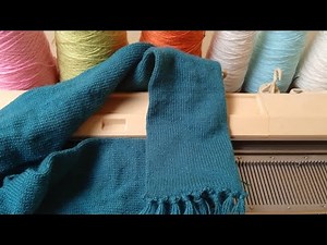 CURSO DE TEJIDO A MAQUINA Nº 21: CHALINA SIMPLE PASO A PASO
