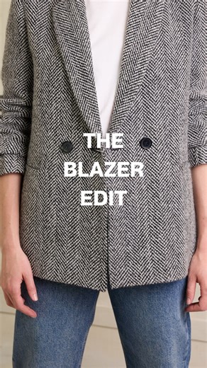 Eleven Loves on Instagram: "We love a blazer to add definition and polish to any outfit. @ageless__style are back to talk you through our range. Cropped and chic: opt for the Celine Blazer with a subtle sparkle Looking for a heavier weight option? The Teyha Blazer is the one Prefer comfort and a more casual style? The Benedict Blazer in jersey ponte is perfect And for sharp style with shaping at the waist, choose the Josephine Blazer. Shop all of Alice and Emily’s looks at elevenloves.co.uk #bla