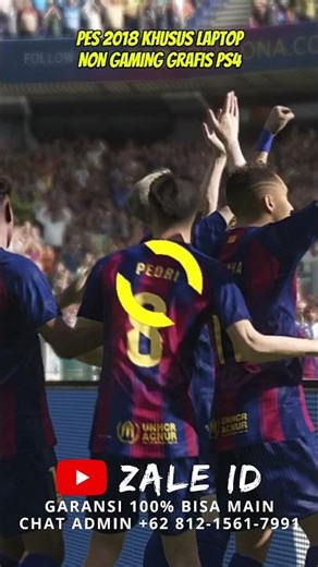 PES 2018🔥LAPTOP NON GAMING GRAFIS PS4