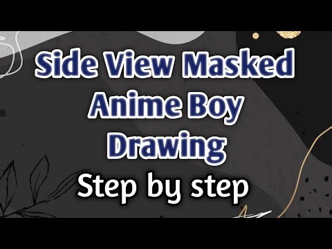 Masked Anime Boy ✨ Side View Tutorial | Full Drawing Guide | Star Art Academy