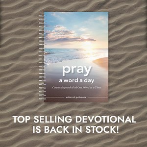 256K views · 6.6K reactions | One Word. One Day. One Prayer at a Time. Pray a Word a Day is back in stock. Order now and don't miss out! | Guideposts | Facebook