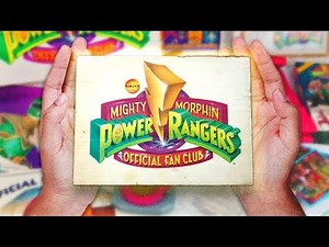 joining the Power Rangers Fan Club in 2022...