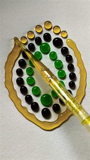 👍colour drop mixing magic #shortsfeed #colormixingmagic #art #satisfying