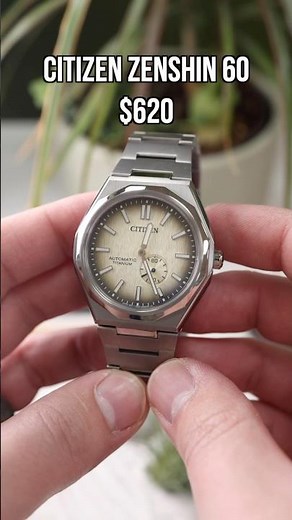 Best Value Watch? Citizen Zenshin $620 - Titanium Automatic with Sapphire Crystal!