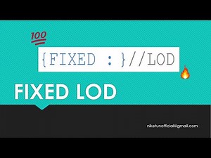 What is Fixed LOD(Level of Detail) in Tableau? Context Filter with Fixed LOD| Tableau Tutorial