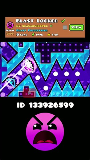 Blast Locked is INSANE #geometrydash #deluxe12