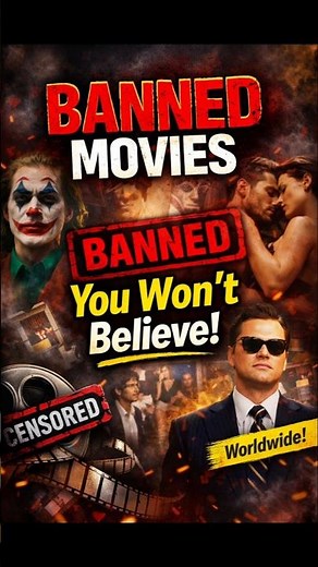 Movies Banned in Many Countries 😱 You Must See! #shorts