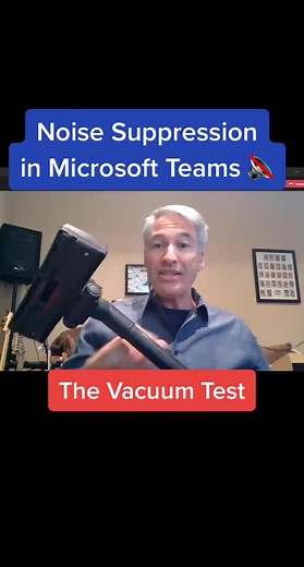 Come on feel the noize! #MicrosoftTeams Noise Suppression 🔇 #officetips #techtok #learnontiktok #teachertechtips #remotelearning #corporatelife