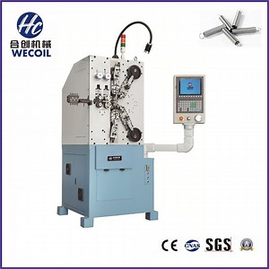 [Hot Item] WECOIL-HCT-816 8 axis high speed side loop tension spring making machine