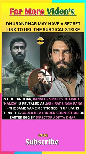 Is DHURANDHAR a URI Prequel? 😱 | Ranveer Singh x Aditya Dhar #dhurandhar #uri #shorts