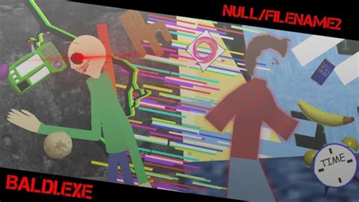 Baldi.exe vs Null/Filename2（baldi horror mod vs baldi basic）stick-nodes动画