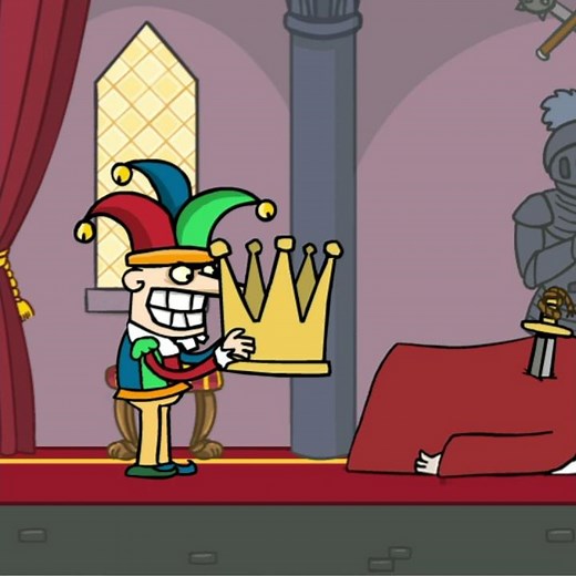 Murder Jester Throwing Crown Ending
