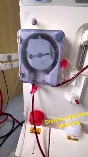 Dialysis Machine Working ,, How it Works