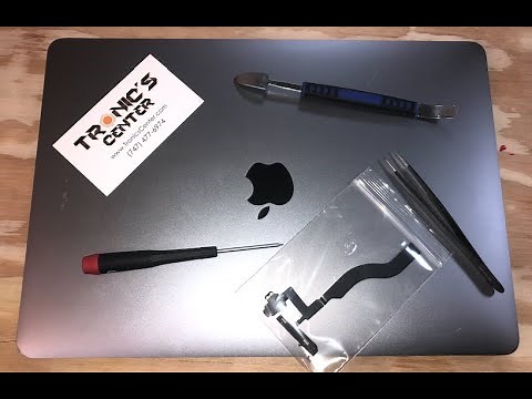 Replacing Audio Board Jack 13" MacBook Pro A1708 - MacBook A1708 Audio jack Flex Cable installation