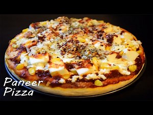Paneer Pizza Recipe | How to make Paneer Pizza | Homemade Pizza Recipe