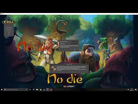 TIBIA. Tutorial, para jugar sin lag, sin descargar aplicaciones ni nada.